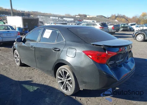 2017 Toyota Corolla Se from USA, damaged, VIN 2T1BURHE2HC757579